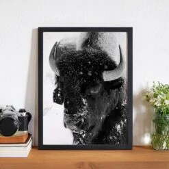 Tableau Déco Snowing Black And White 5 Tableau Déco Snowing Black And White -Komar Boutique 1000170208 190415 06524700574 MOOD GALLERYIMAGES P000000001000170208 mood