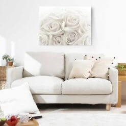 Tableau Déco Roses Blanches -Komar Boutique 1000177856 190624 16444202362 MOOD GALLERYIMAGES P000000001000177856 mood