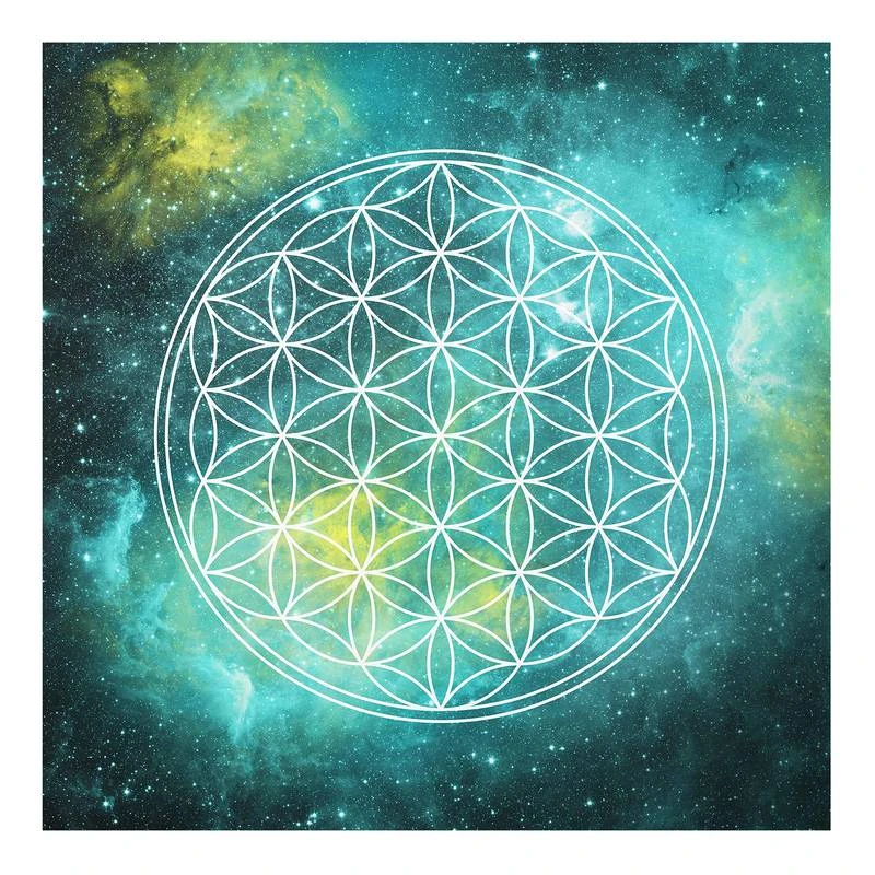 Tableau Déco Fleur De Vie 3 Tableau Déco Fleur De Vie