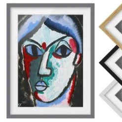 Impression D’art Portrait D’un Homme III 10 Impression D’art Portrait D’un Homme III -Komar Boutique 1000202628 200211 11312900632 DETAILS P000000001000202628