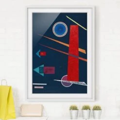 Impression D’art Rouge Puissant II -Komar Boutique 1000202841 200211 11314601783 DETAILS P000000001000202841