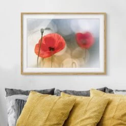 Tableau Déco Coquelicots Le Matin IV -Komar Boutique 1000203066 200211 11320303011 DETAILS P000000001000203066