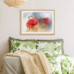 Tableau Déco Coquelicots Le Matin IV -Komar Boutique 1000203066 200211 11320303012 DETAILS P000000001000203066