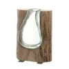 Leonardo Vase En Bois Casolare
