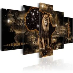 Tableau Déco Golden Lion (5 élém.) -Komar Boutique 1000240906 210219 17285600299 DETAILS P000000001000240906