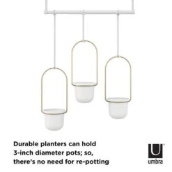 Umbra Lot De 3 Pots Suspendus Triflora -Komar Boutique 1000247901 210216 15365300035 DETAILS P000000001000247901
