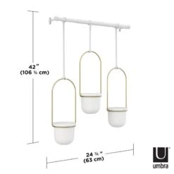 Umbra Lot De 3 Pots Suspendus Triflora -Komar Boutique 1000247901 210216 15365300038 DETAILS P000000001000247901