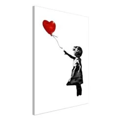 Tableau Déco Girl With Balloon (Banksy)