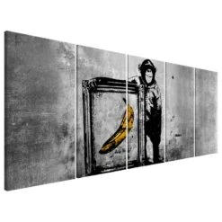 Tableau Déco Monkey With Frame (Banksy)
