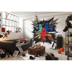 Komar Papier Peint Spider-Man Color Explosion -Komar Boutique 1000272112 210602 17131300654 MOOD DETAILS P000000001000272112 mood