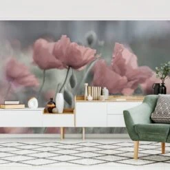 Papier Peint Intissé Pavot Peints -Komar Boutique 1000293512 210920 07584700345 MOOD DETAILS P000000001000293512 mood