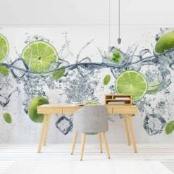 Papier Peint Intissé Citrons Frais 11 Papier Peint Intissé Citrons Frais -Komar Boutique 1000293518 210920 07584900382 MOOD DETAILS P000000001000293518 mood