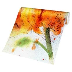 Papier Peint Intissé Painted Sunflower -Komar Boutique 1000293578 210920 07590600743 DETAILS P000000001000293578