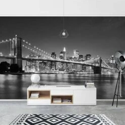 Papier Peint Intissé Manhattan Bridge -Komar Boutique 1000293609 210920 07591400926 MOOD DETAILS P000000001000293609 mood