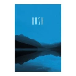 Komar Tableau Déco Word Lake Hush