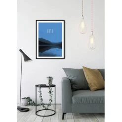 Komar Tableau Déco Word Lake Hush -Komar Boutique 1000297766 211005 11155900727 MOOD DETAILS P000000001000297766 mood