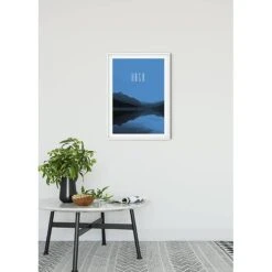 Komar Tableau Déco Word Lake Hush -Komar Boutique 1000297766 211005 11155900733 MOOD DETAILS P000000001000297766 mood