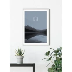 Komar Tableau Déco Word Lake Hush -Komar Boutique 1000297767 211005 11155900732 MOOD DETAILS P000000001000297767 mood