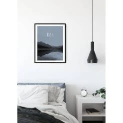 Komar Tableau Déco Word Lake Hush -Komar Boutique 1000297767 211005 11155900738 MOOD DETAILS P000000001000297767 mood