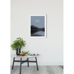 Komar Tableau Déco Word Lake Hush -Komar Boutique 1000297767 211005 11155900740 MOOD DETAILS P000000001000297767 mood