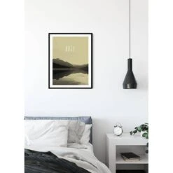 Komar Tableau Déco Word Lake Hush -Komar Boutique 1000297772 211005 11160000773 MOOD DETAILS P000000001000297772 mood