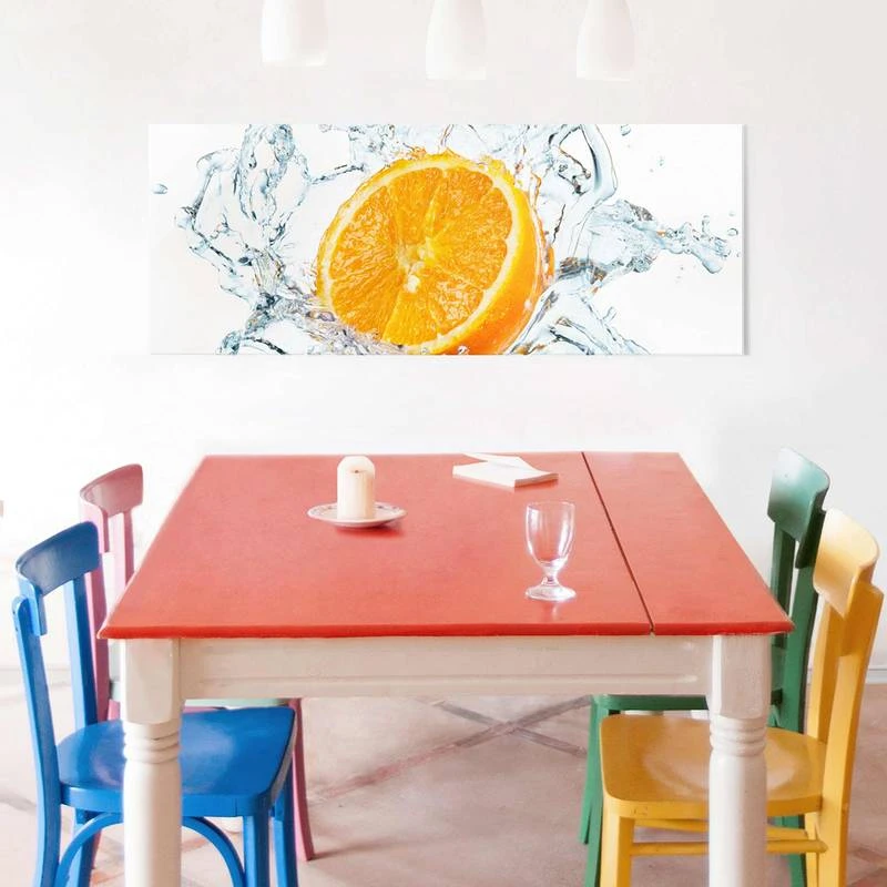 Tableau En Verre Orange Fraiche 5 Tableau En Verre Orange Fraiche – Image 3