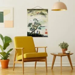 Tableau Déco Village Japonais -Komar Boutique 1000306159 211123 09072500222 MOOD DETAILS P000000001000306159 mood