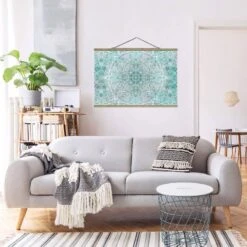 Tableau Déco Mandala Aquarelle -Komar Boutique 1000306192 211123 09073300420 MOOD DETAILS P000000001000306192 mood