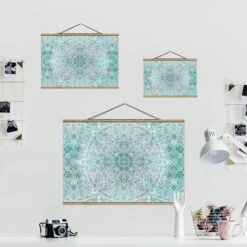 Tableau Déco Mandala Aquarelle -Komar Boutique 1000306192 211123 09073300424 MOOD DETAILS P000000001000306192 mood