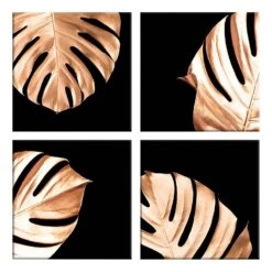 Tableau Déco Golden Monsters (4 élém.)