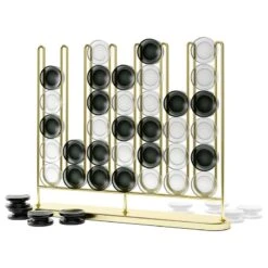 Umbra Jeu Puissance 4 Stax Brass -Komar Boutique 1000317007 220112 13111400331 DETAILS P000000001000317007