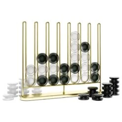 Umbra Jeu Puissance 4 Stax Brass -Komar Boutique 1000317007 220112 13111500333 DETAILS P000000001000317007