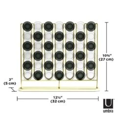 Umbra Jeu Puissance 4 Stax Brass -Komar Boutique 1000317007 220112 13111800806 SKETCH DETAILS P000000001000317007 sketch