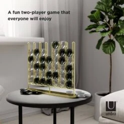 Umbra Jeu Puissance 4 Stax Brass -Komar Boutique 1000317007 220112 13112100814 SKETCH DETAILS P000000001000317007 sketch