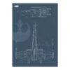 Komar Tableau Déco Star Wars Blueprint X-Wing -Komar Boutique 1000325962 220125 1504270010 IMAGE P000000001000325962