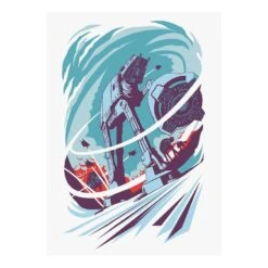Komar Tableau Déco Star Wars Vector Hoth