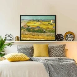 Tableau Van Gogh, La Récolte -Komar Boutique 1000326364 220119 08235500914 MOOD DETAILS P000000001000326364 mood
