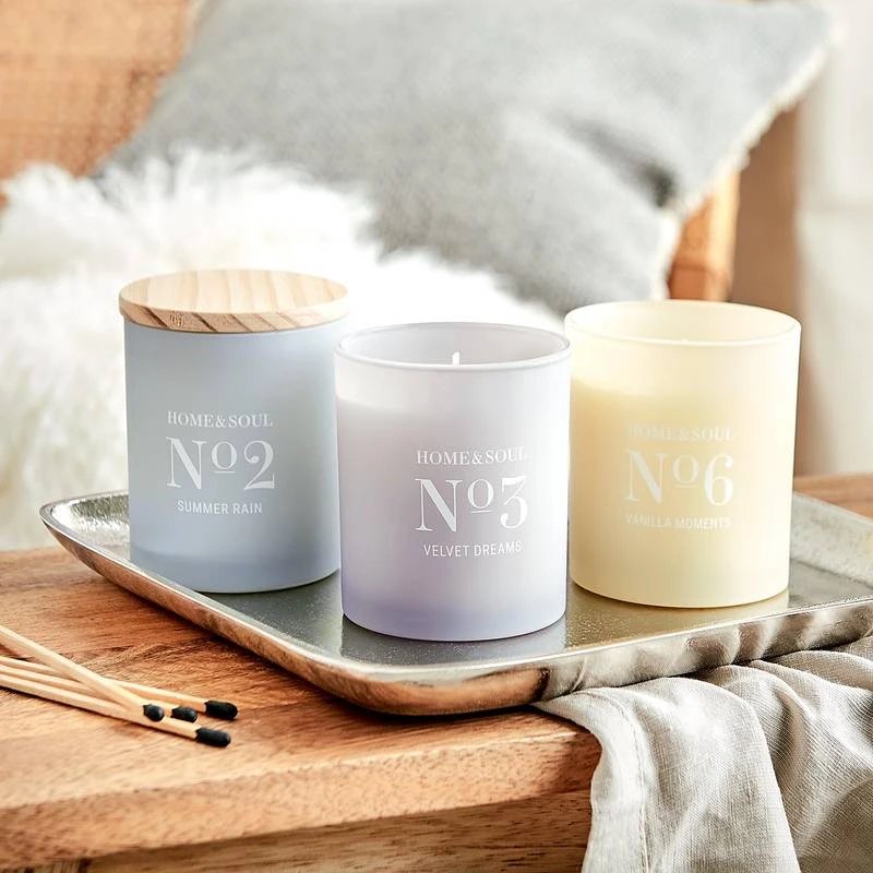 Bougie Parfumée Vanilla HOME& SOUL 7 Bougie Parfumée Vanilla HOME& SOUL – Image 5