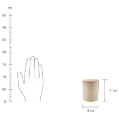 Bougie Parfumée Vanilla HOME& SOUL 17 Bougie Parfumée Vanilla HOME& SOUL -Komar Boutique 1000338586 230822 500 SKETCH DETAILS P000000001000338586 sketch