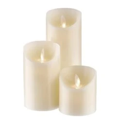 Bougies LED GROWING FLAME (lot De 3) -Komar Boutique 1000339143 220310 030 DETAILS P000000001000339143