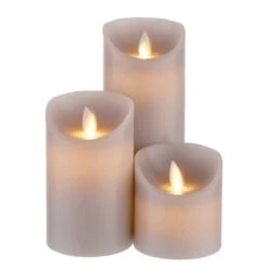 Bougies LED GROWING FLAME (lot De 3) -Komar Boutique 1000339146 220310 010 IMAGE P000000001000339146