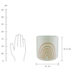 Pot De Fleur HAPPY RAINBOW -Komar Boutique 1000341457 220317 050 DETAILS P000000001000341457