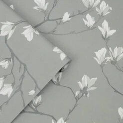 Laura Ashley Papier Peint Intissé Magnolia Grove -Komar Boutique 1000349455 220617 030 DETAILS P000000001000349455