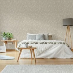 Wow Papier Peint Intissé Ethnic Stitch -Komar Boutique 1000349605 220617 020 MOOD DETAILS P000000001000349605 mood