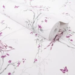 Papier Peint Intissé Birdies -Komar Boutique 1000349985 221208 030 DETAILS P000000001000349985