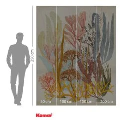 Komar Papier Peint Intissé Catchy Corals -Komar Boutique 1000378466 230324 500 SKETCH DETAILS P000000001000378466 sketch