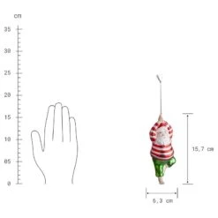 Décoration De Noël HANG ON Yoga Santa 11 Décoration De Noël HANG ON Yoga Santa -Komar Boutique 1000405452 230921 500 SKETCH DETAILS P000000001000405452 sketch