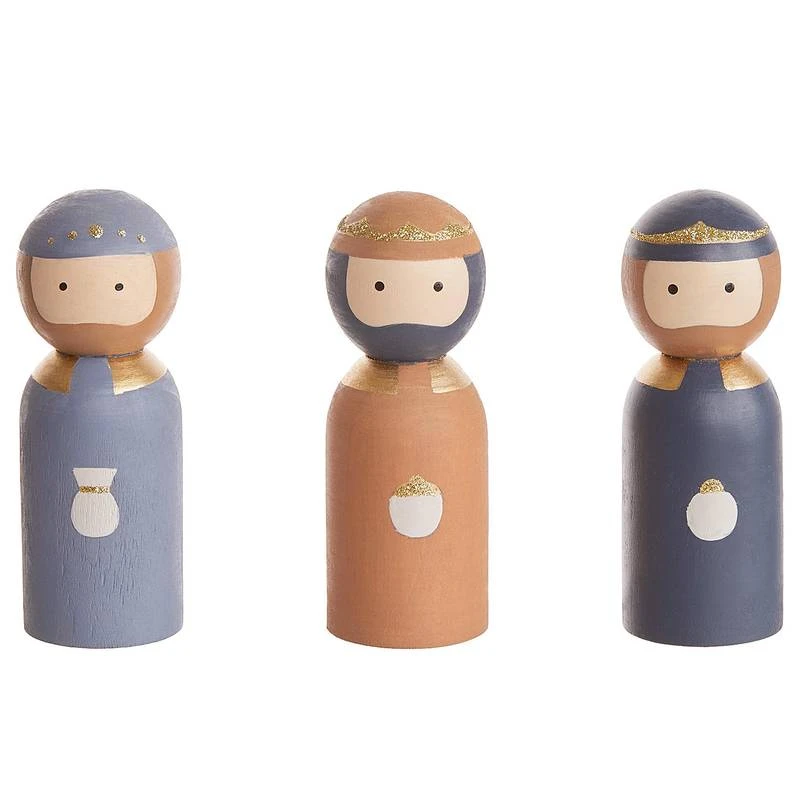 Crèche Avec Personnages X-MAS - 9 élém. 7 Crèche Avec Personnages X-MAS - 9 élém. – Image 5