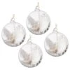 Boules De Noël HANG ON Fleurs - Lot De 4 -Komar Boutique 1000405966 230922 010 IMAGE P000000001000405966
