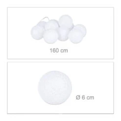 Guirlande Lumineuse LED 10 Boules Coton 38 Guirlande Lumineuse LED 10 Boules Coton -Komar Boutique 1265ea6a43074d5cbe0606d6d38c7b00
